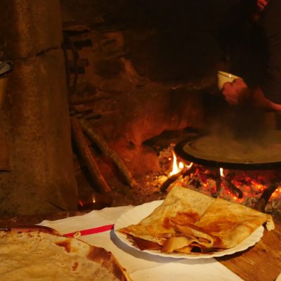 Crêpe au feu de bois Crêpe au feu de bois